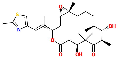 (图片) MC094013 Epothilone B (Patupilone)
